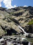 cascate sotto al Gran Lac