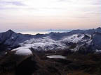 sullo sfondo il Monviso