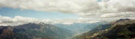 veduta sull'alta valle