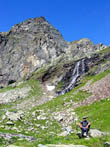 cascata del lago di Balanselmo