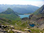 lago di Cignana e lago del Piano Superiore