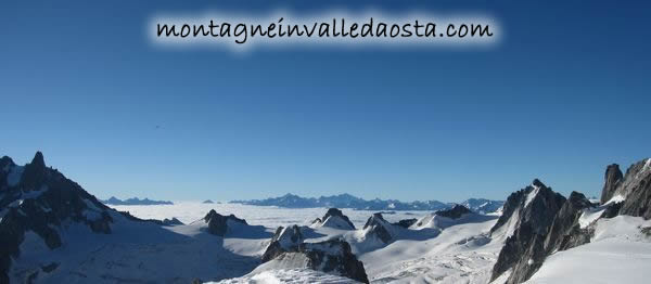 cresta midi plan monte bianco
