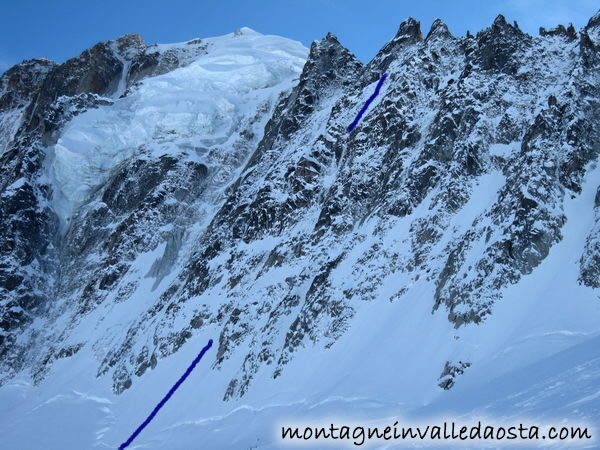 aiguille carrèe - mont blanc - chamonix