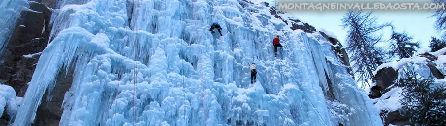 cascata di ghiaccio pattinaggio artistico