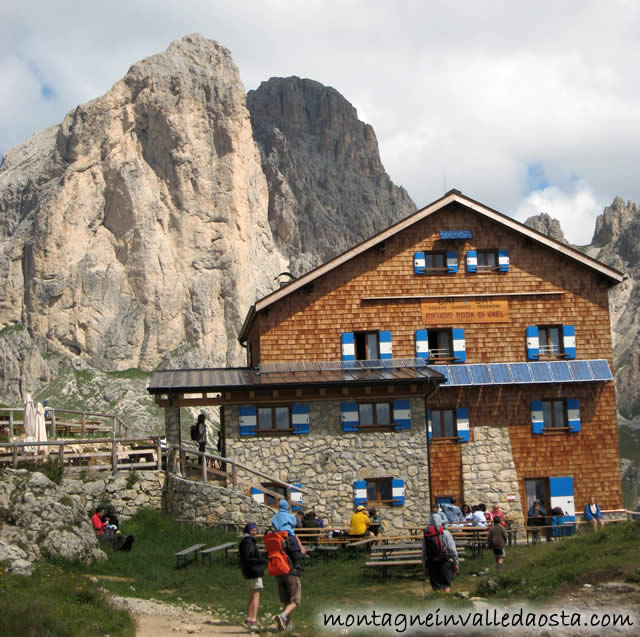 rifugio roda di vael