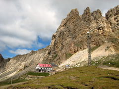 rifugio alpe di tires
